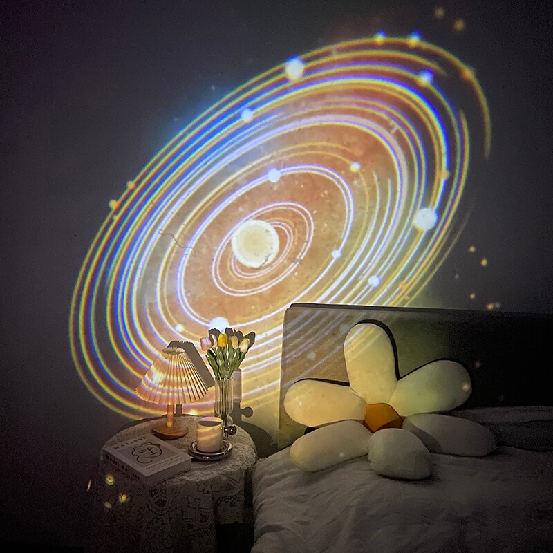 Firework Night Light Projector