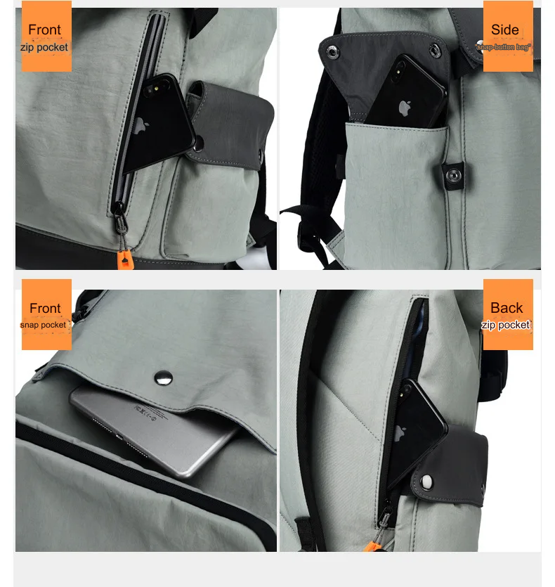 City Life-Inspired High-Capacity Computer Backpack