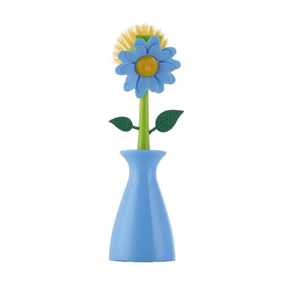 Flower Vase Creative Cleaning Brush