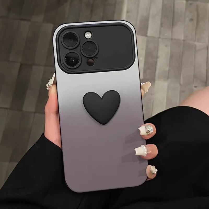 3D Cute Heart Phone Case