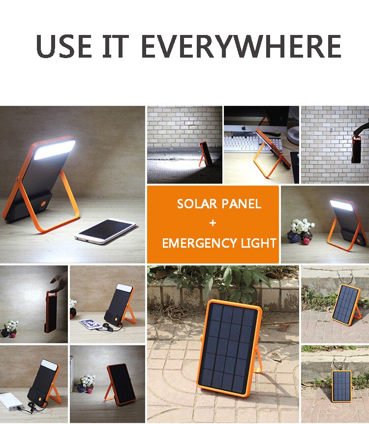 Solar Panel Outdoor Camping Light