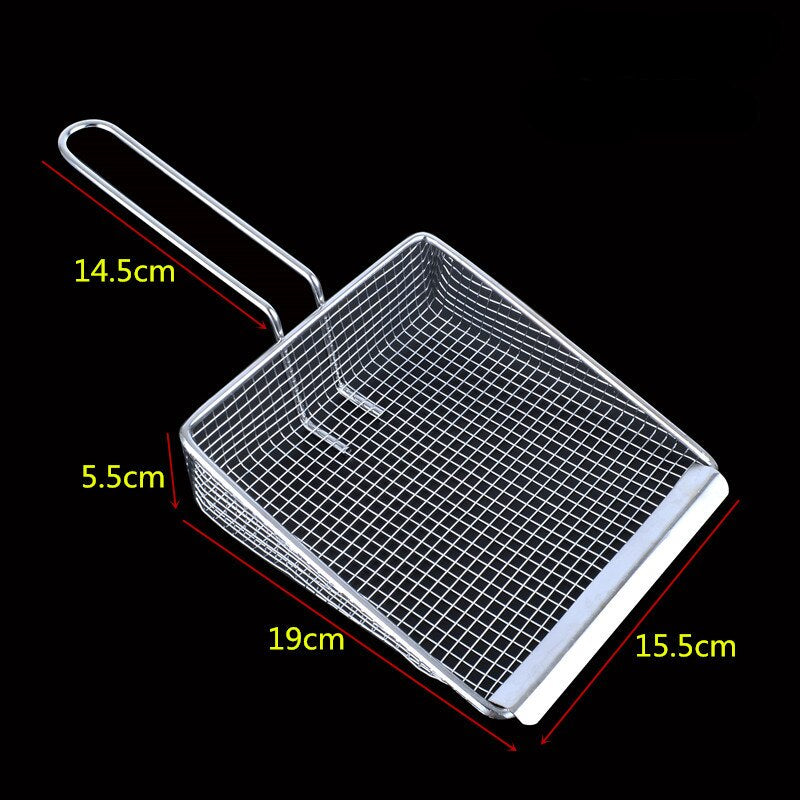 Stainless Steel Fryer Strainer Spatula