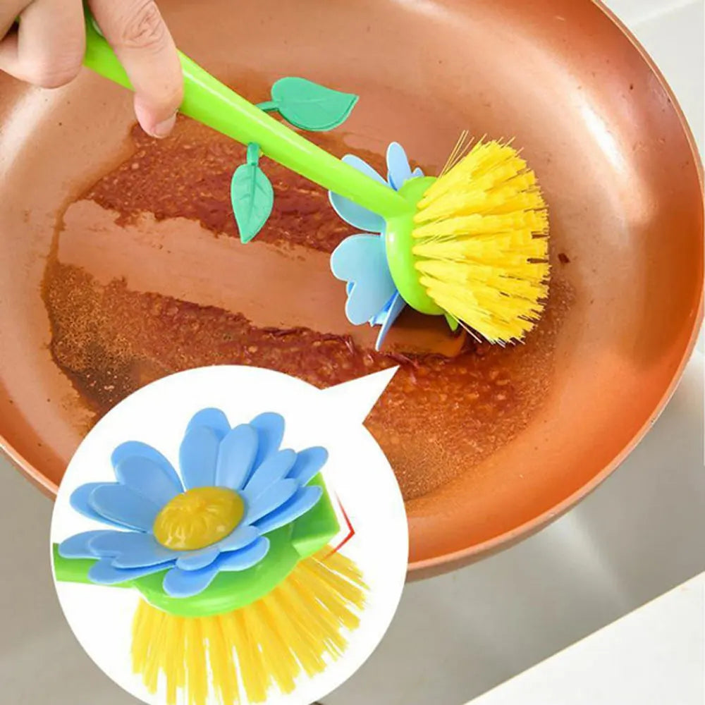 Flower Vase Creative Cleaning Brush