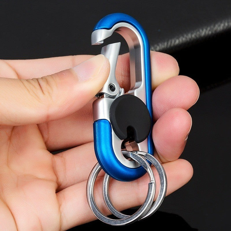 Mini Organizer Stainless Steel Keychain