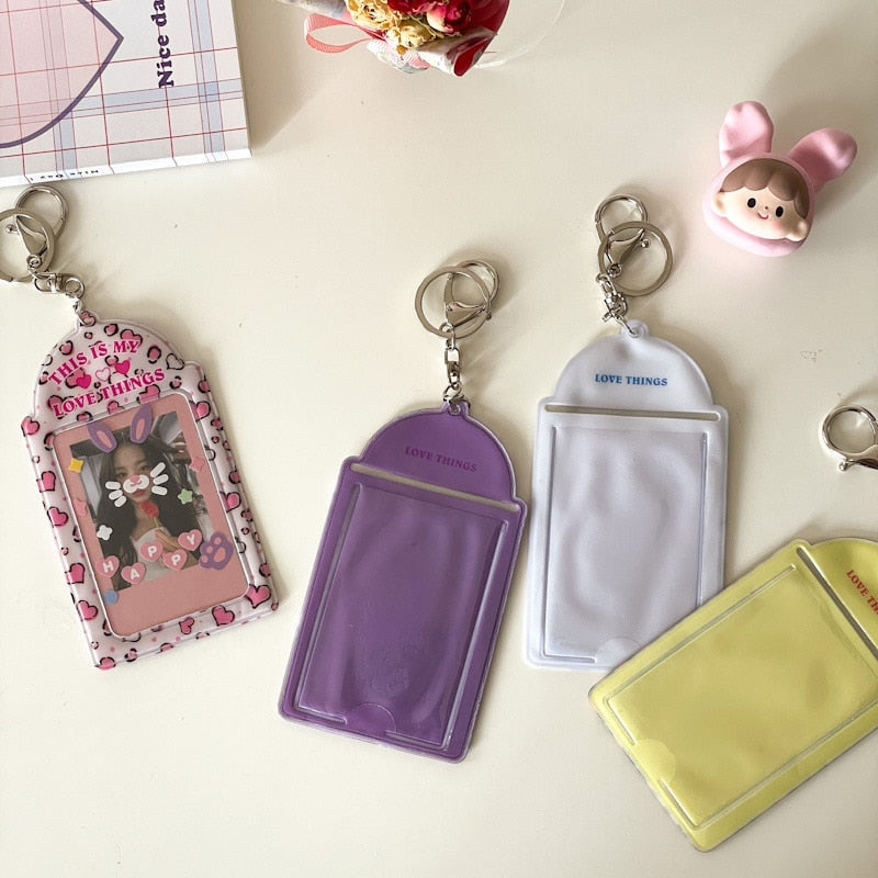 Mini Polaroid Holder Keychain