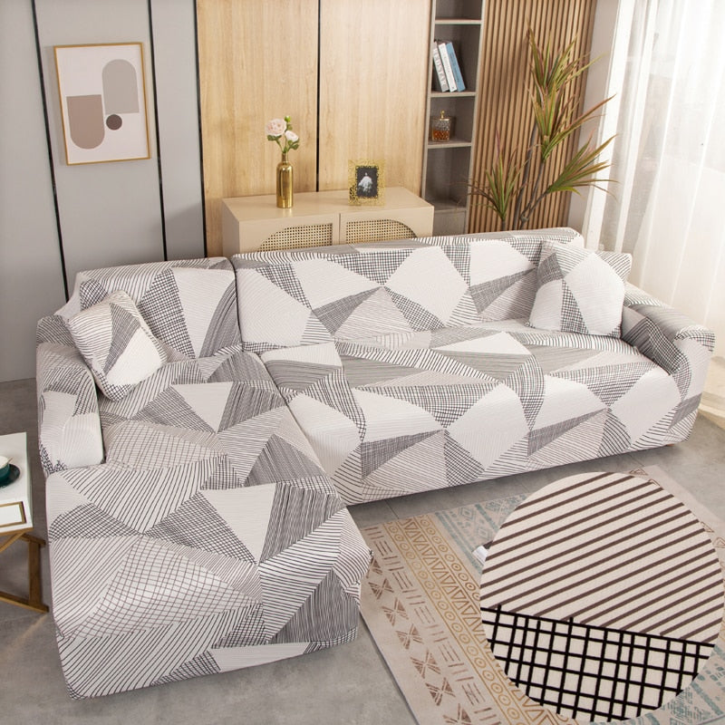 Modern Non-slip Colorful Elastic Sofa Cover