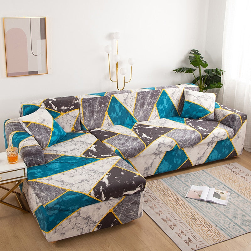 Modern Non-slip Colorful Elastic Sofa Cover