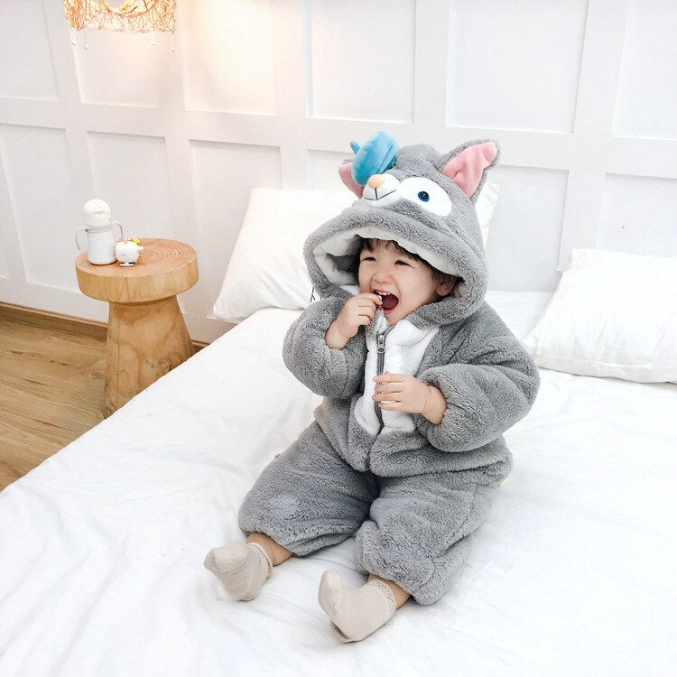 Furry Baby Cute Animal Costume Full Body Onesie