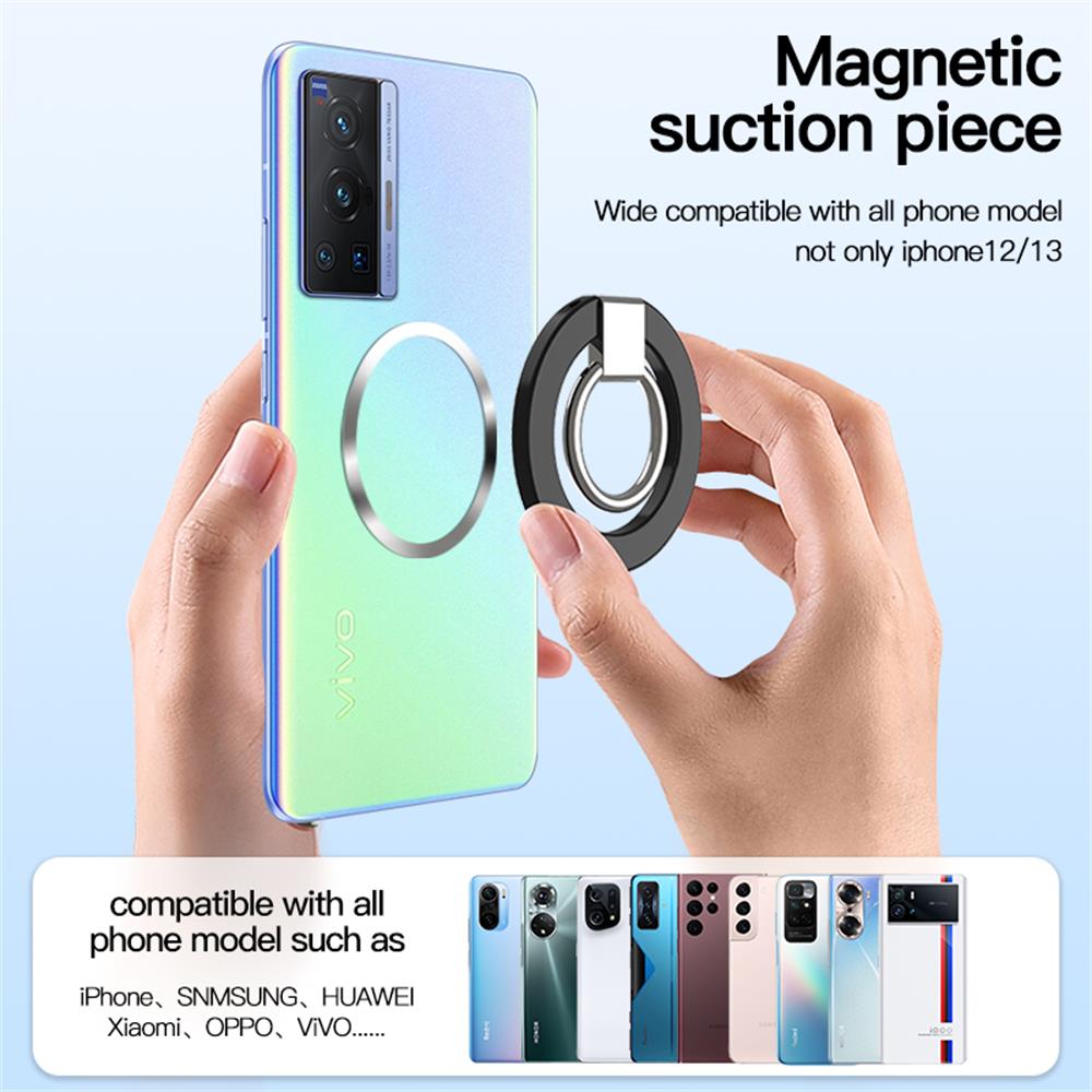 Adjustable Metal Magnetic Phone Holder Ring