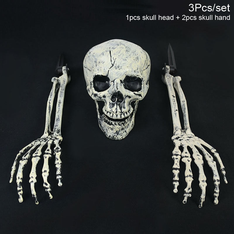 Realistic Zombie Skeleton Garden Halloween Decor