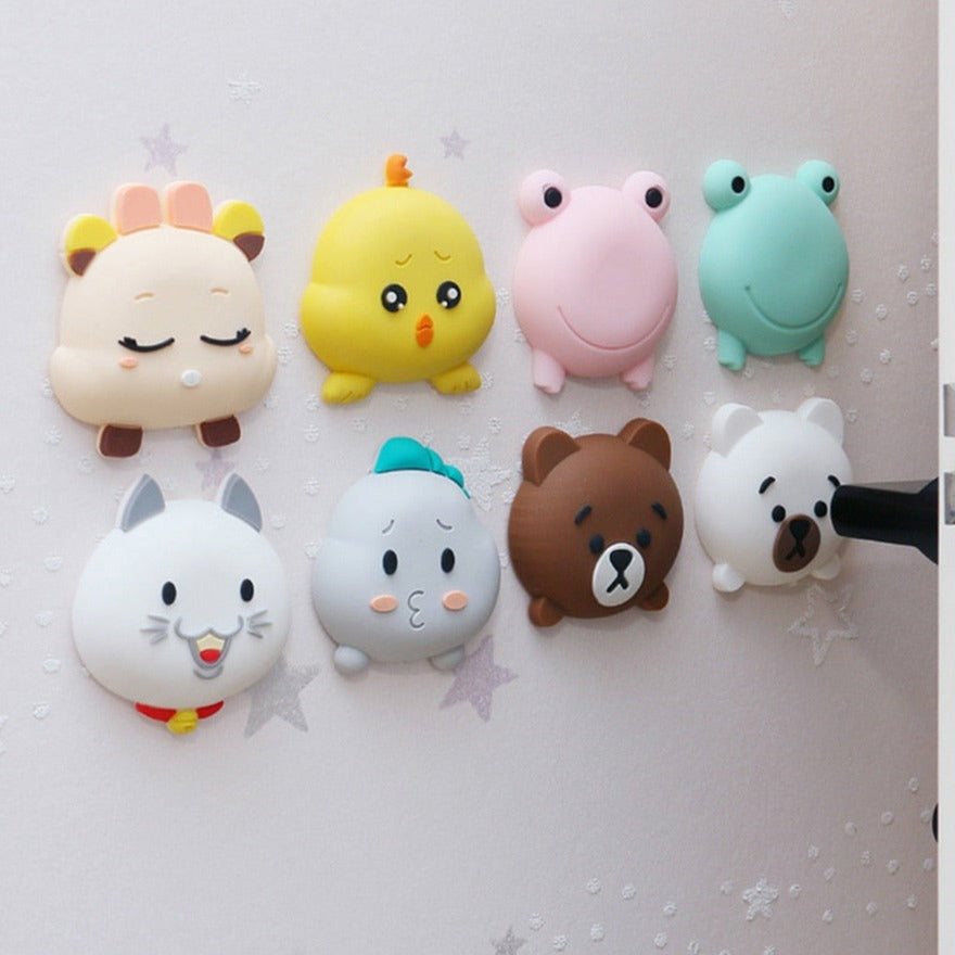 Cute Animals Wall Bumper Protector Stickers