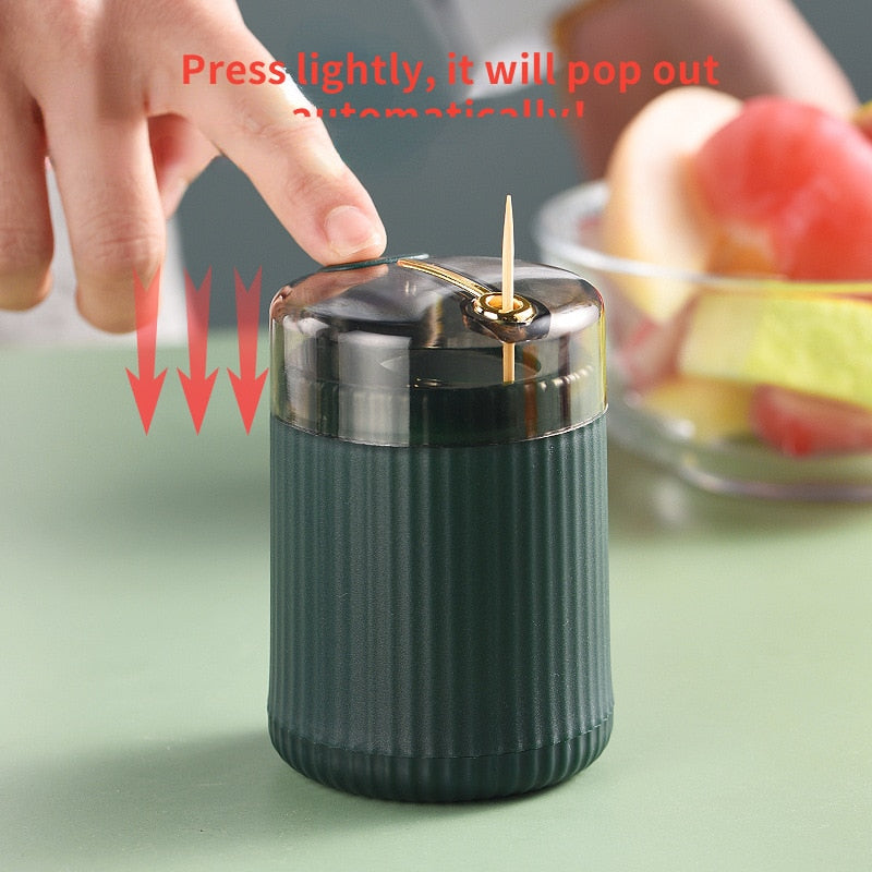 Elegant Pop-Up Automatic Toothpick Dispenser