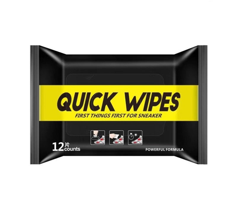 Disposable White Shoe Cleaner Wipes