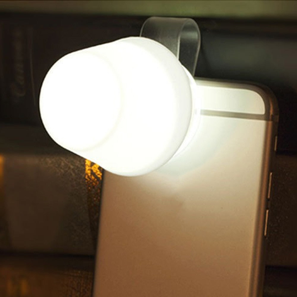 Phone Flashlight Lampshade Night Lamp