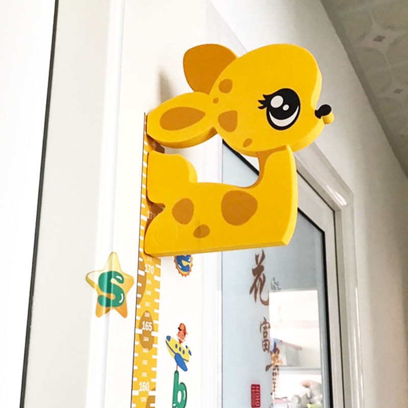 3d Cartoon Kids Height Sticker