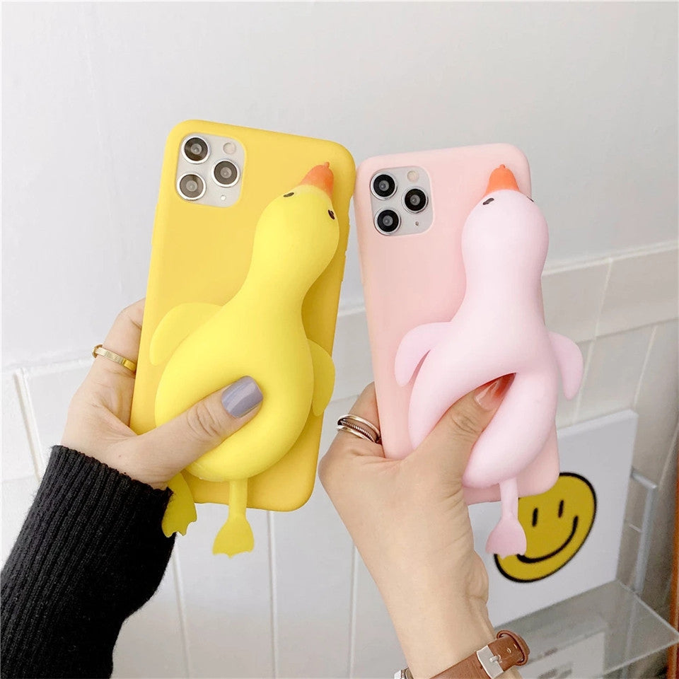 Goofy Goose Stress Reliever iPhone Case