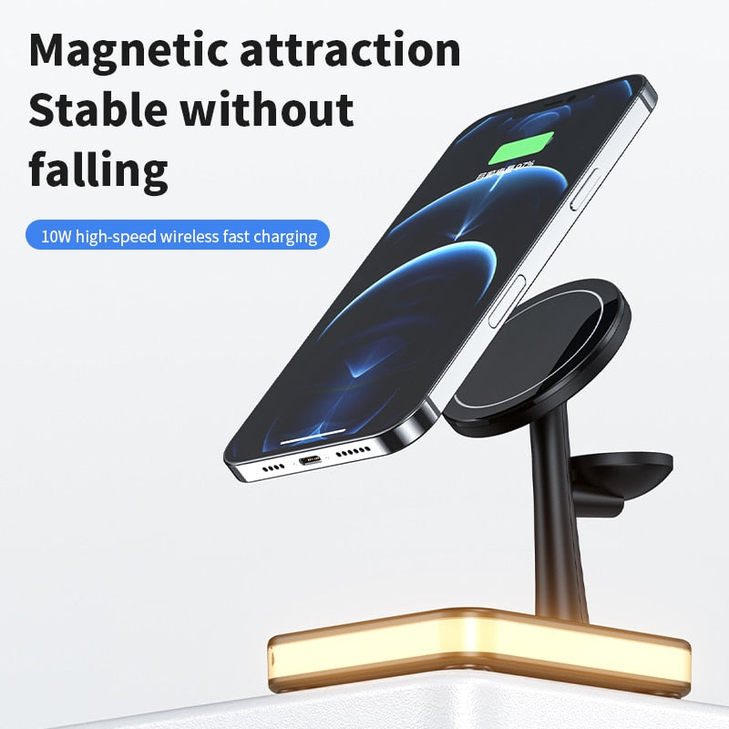 Magnetic Wireless Charger Dock Lamp