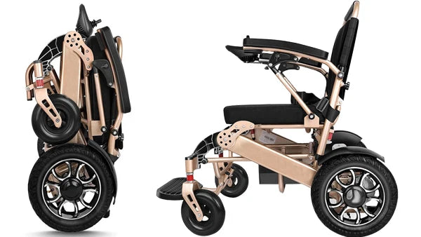 Remote Control Foldable Electric Safe Wheelchair