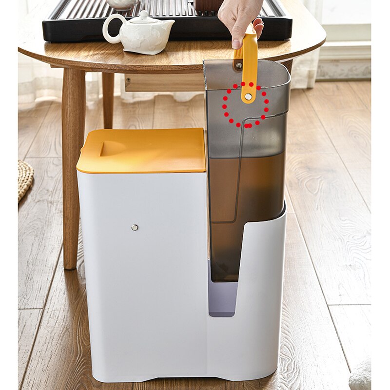 2in1 Dry & Wet Storage Easy Trash Can