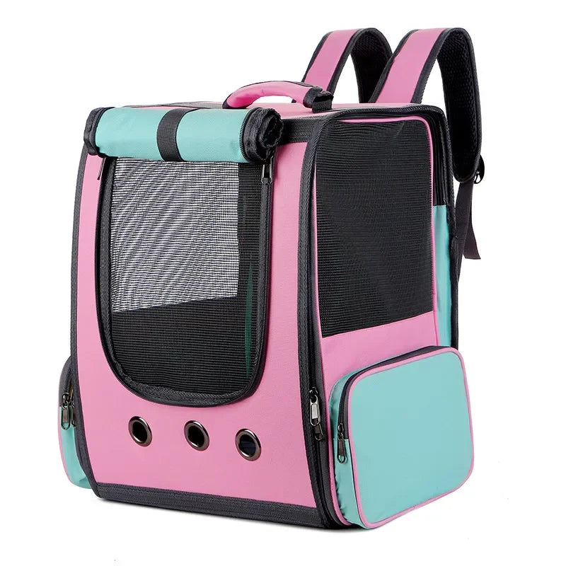 Pet Easy Carry Breathable Window Backpack