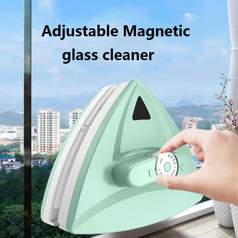 Magnetic Double-Sided Adjustable Window Cleaner Gadget