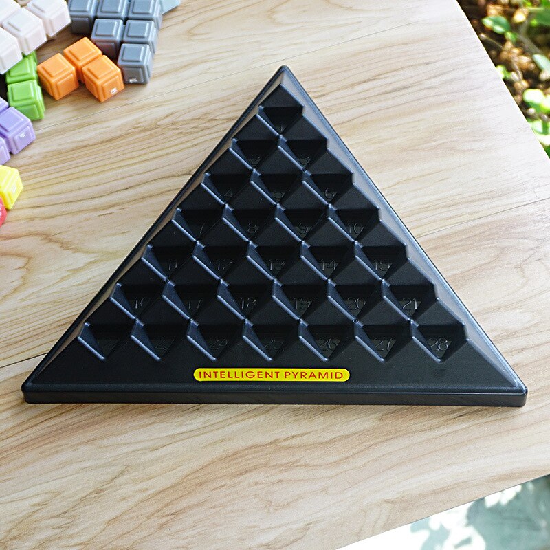 Intelligent Pyramid Building Block Toy