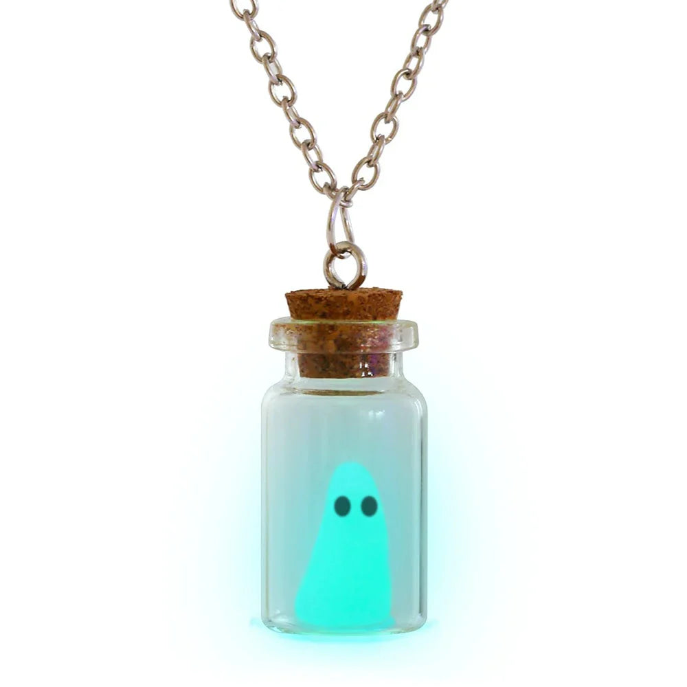 Mystic Night Glow Ghost Necklace