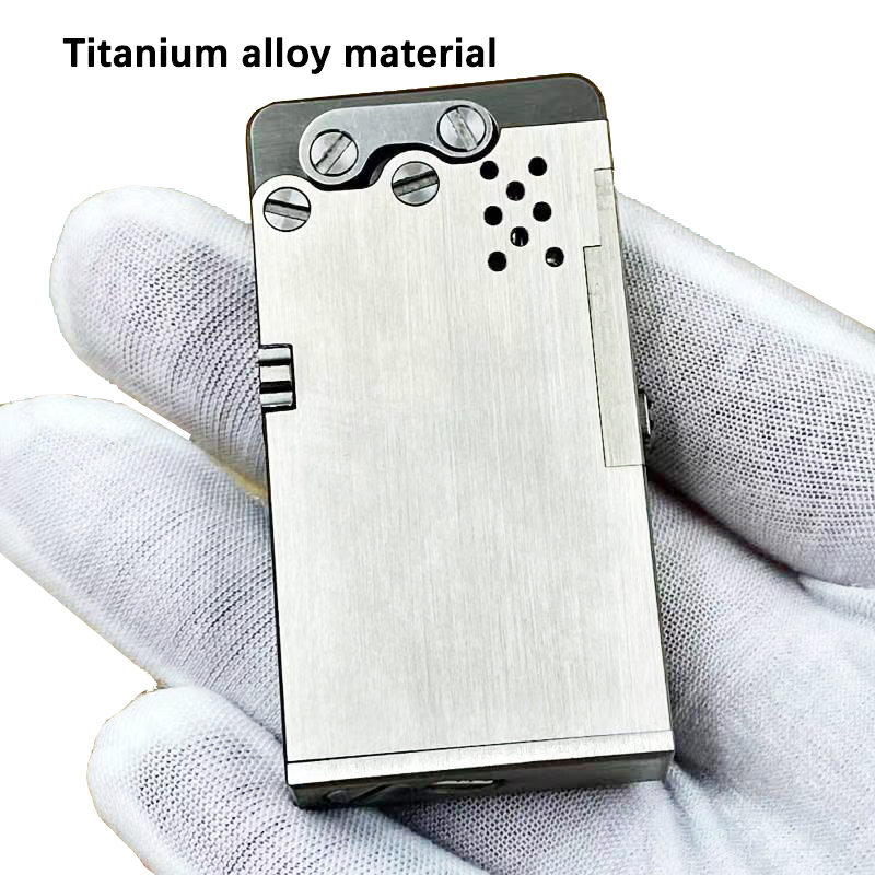 Handmade Mechanical Titanium Automatic Lighter