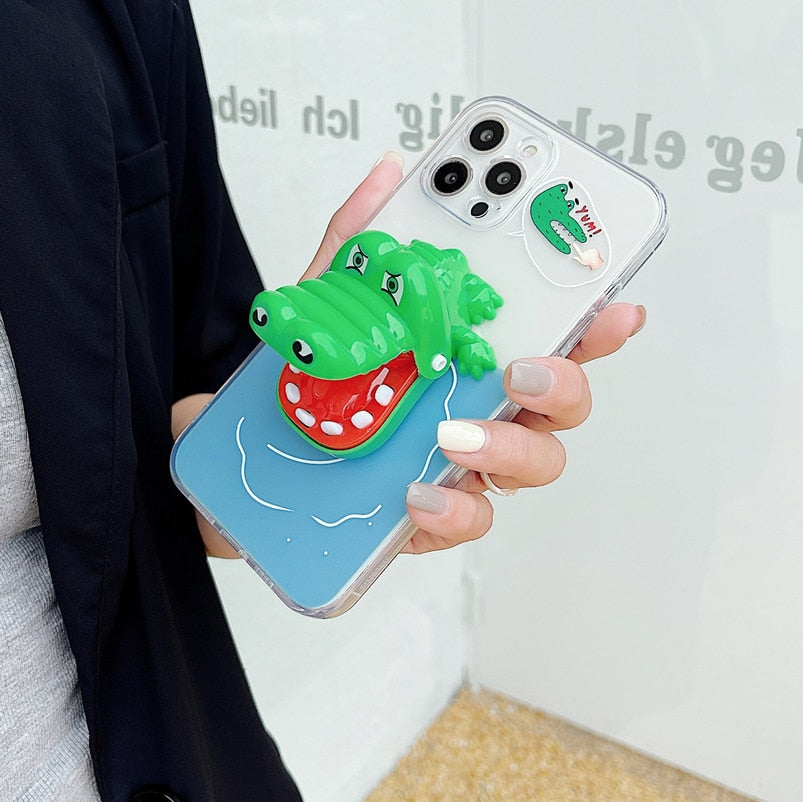 Crocodile Bite iPhone Case