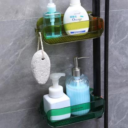 2in1 Sponge Holder Sink Organizer Rack