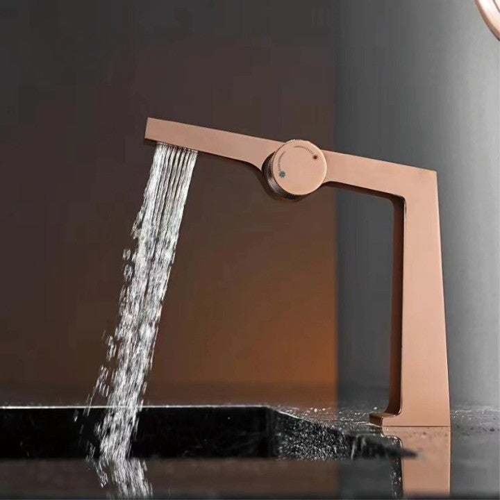 Elegant Touch Single Dual Control Bathroom Faucet