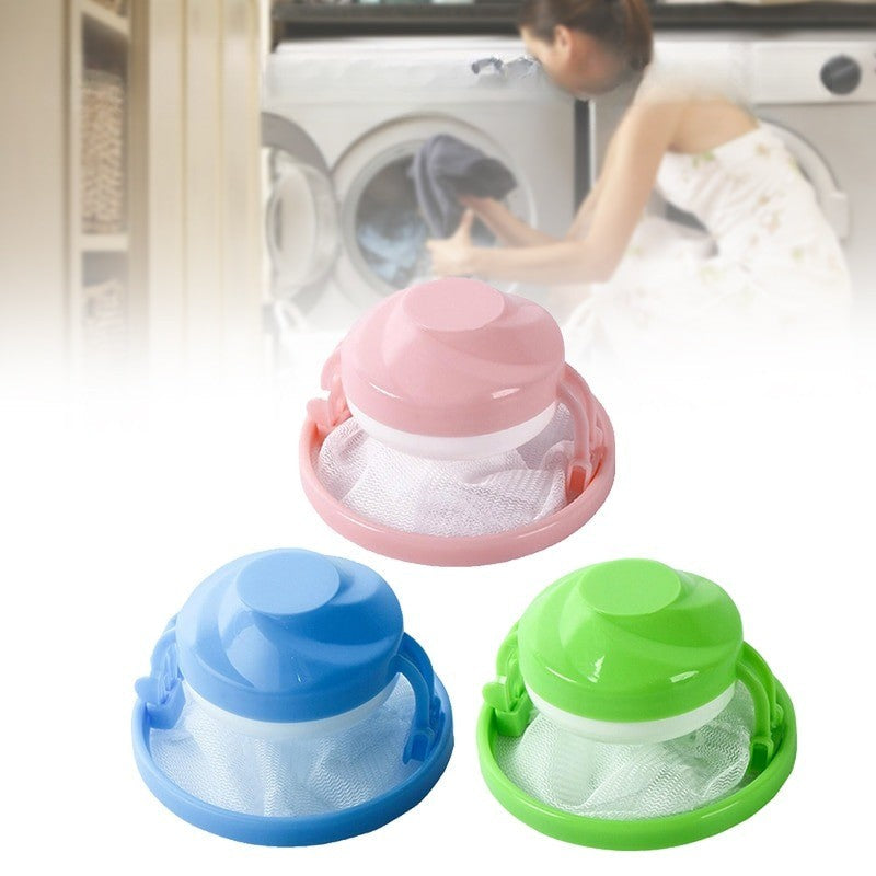 Floating Hair Catcher Washer Filter