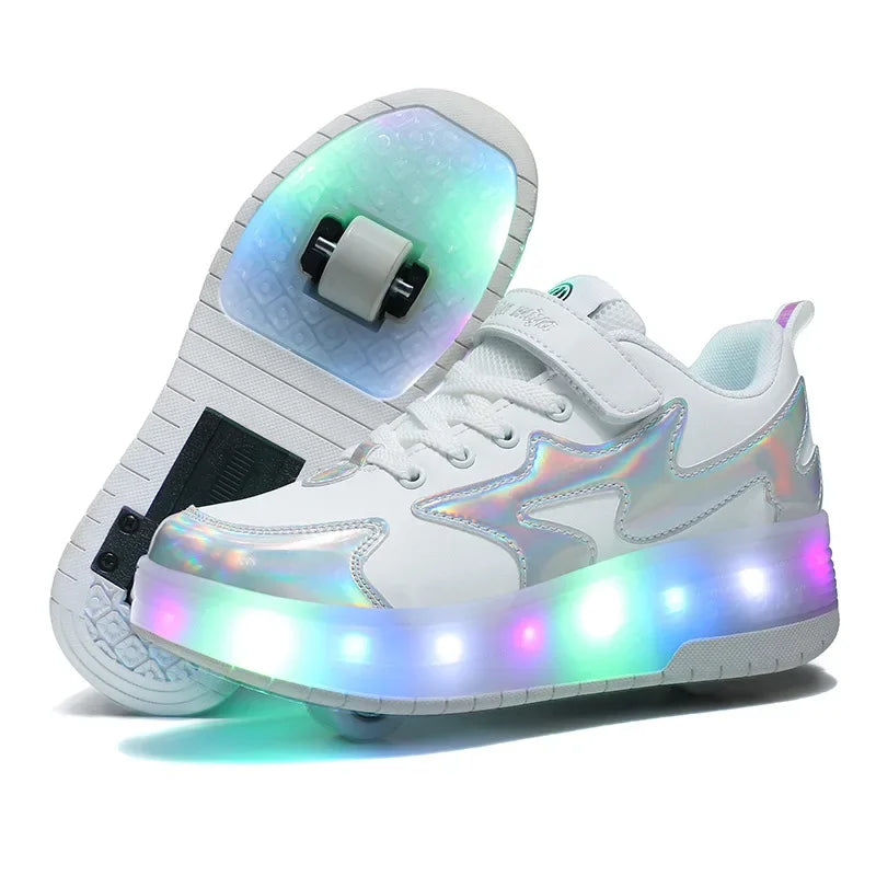 2-Wheel Ultra Roller Skate Shoes