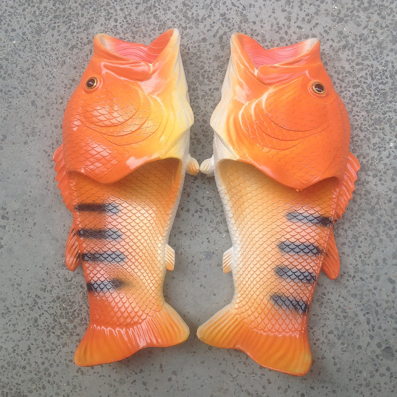 Realistic Unisex Fish Slippers