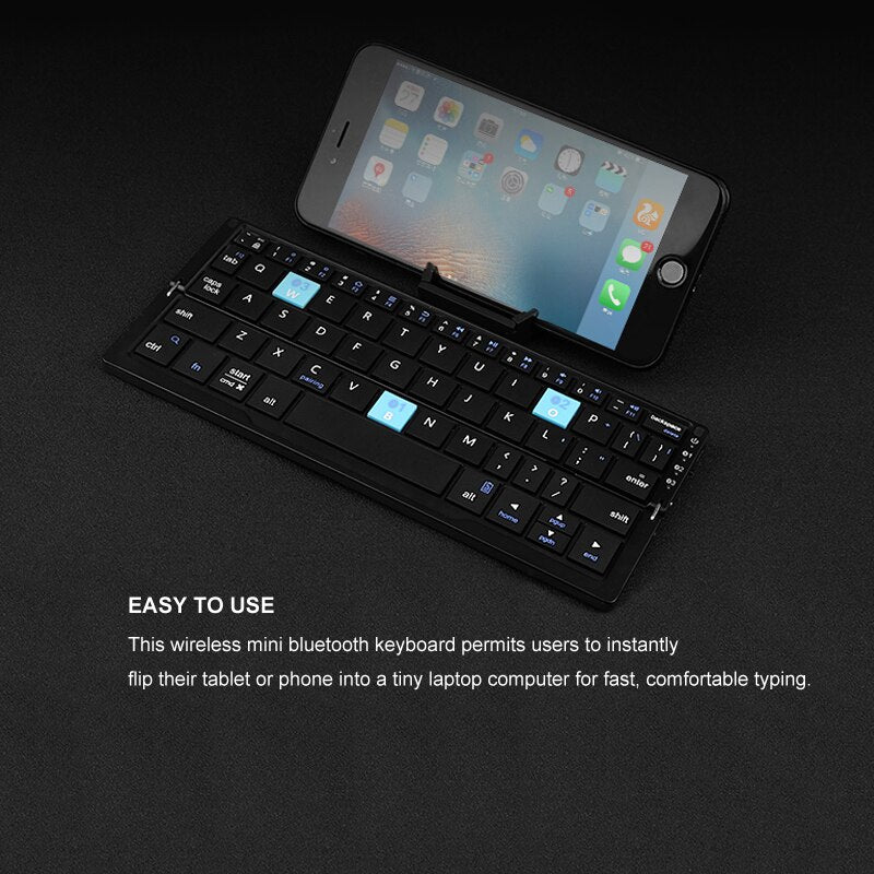 Multifunctional Slim Light Mini Bluetooth Keyboard