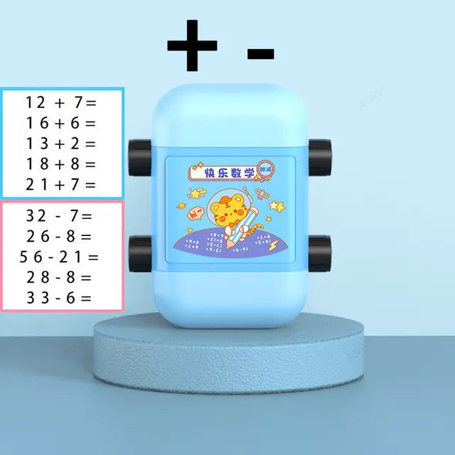 Quick Quiz Math Question Maker Roller Stamp