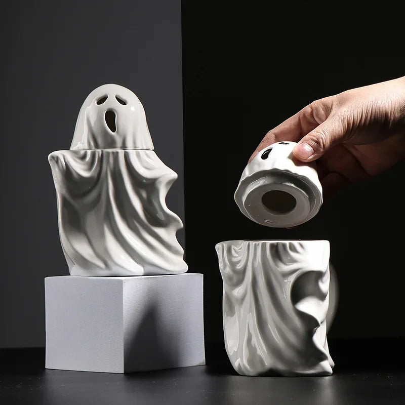 3D Ceramic Spooky Ghost Mug