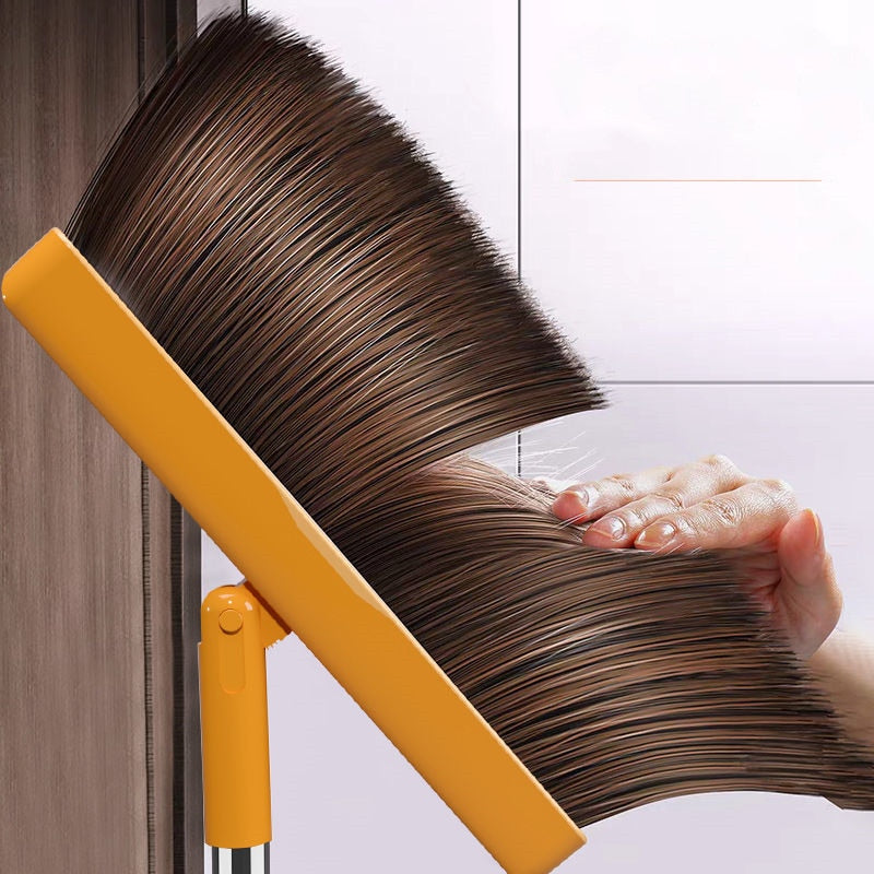 Magnetic Self-Cleaning Foldable Broom