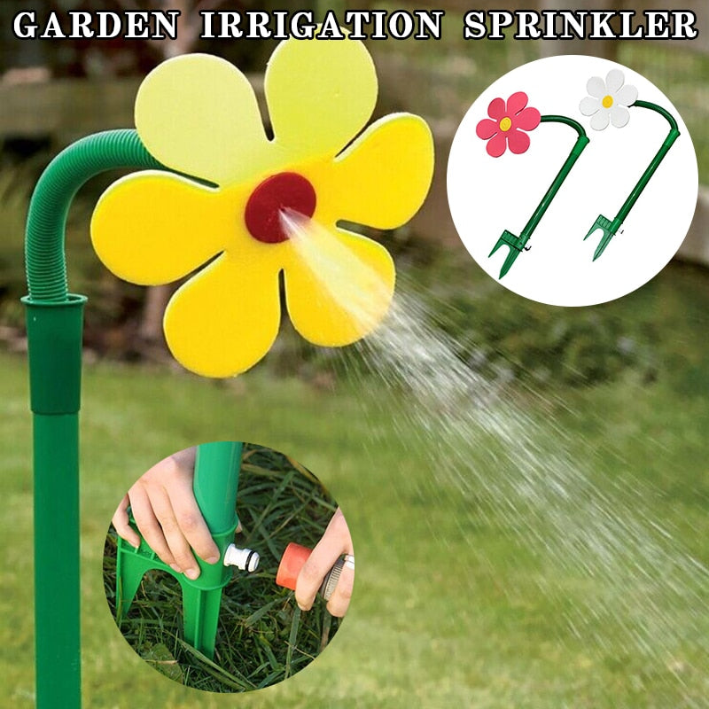 Dancing Sunflower Garden Sprinkler