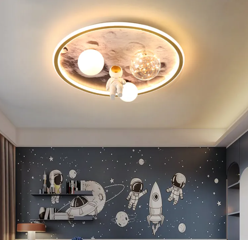 Dreamy Astronaut Lunar Light Led Ceiling Lamps