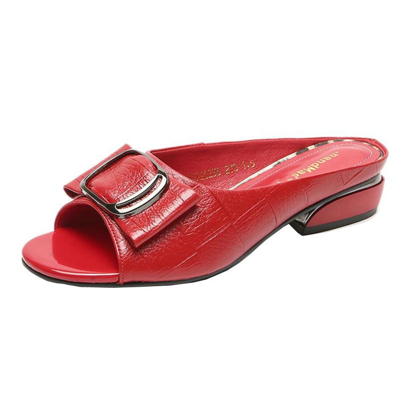 Breezy Weather Open-Toe Slippers