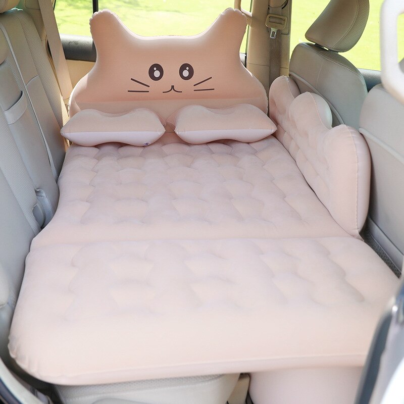 Cat Inflatable Car Back Seat Bed