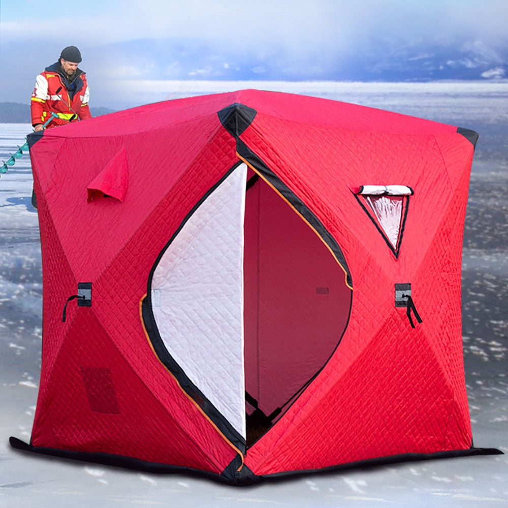 Winter Ice Cube Fishing Camping Tent