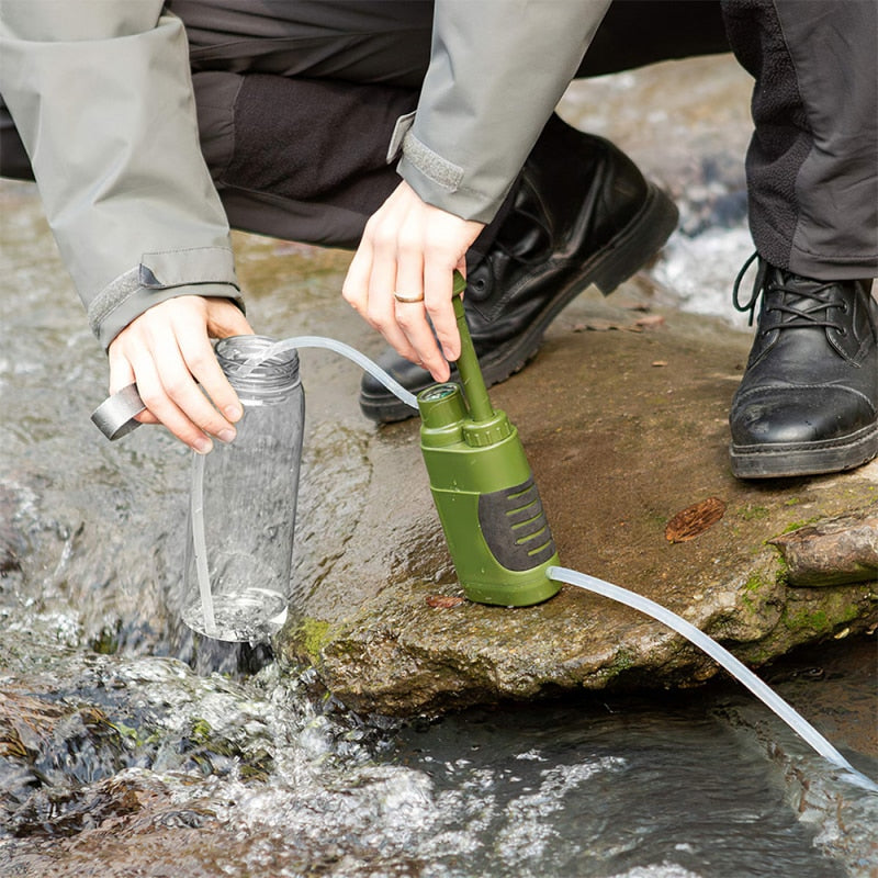 Outdoor Water Filter Camping Survival Tool