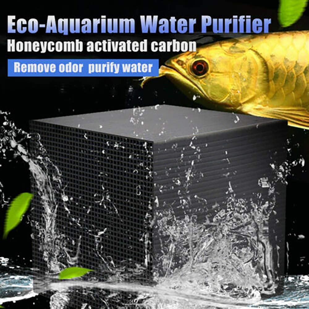 Eco-Aquarium Filter Activated Carbon Water Purifier Cube