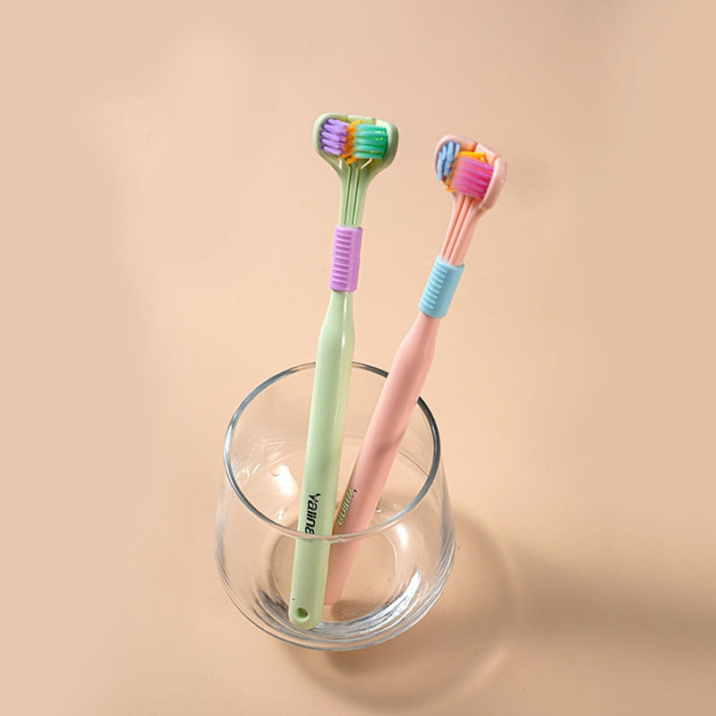 Three-Sided Soft Ultra Care Toothbrush