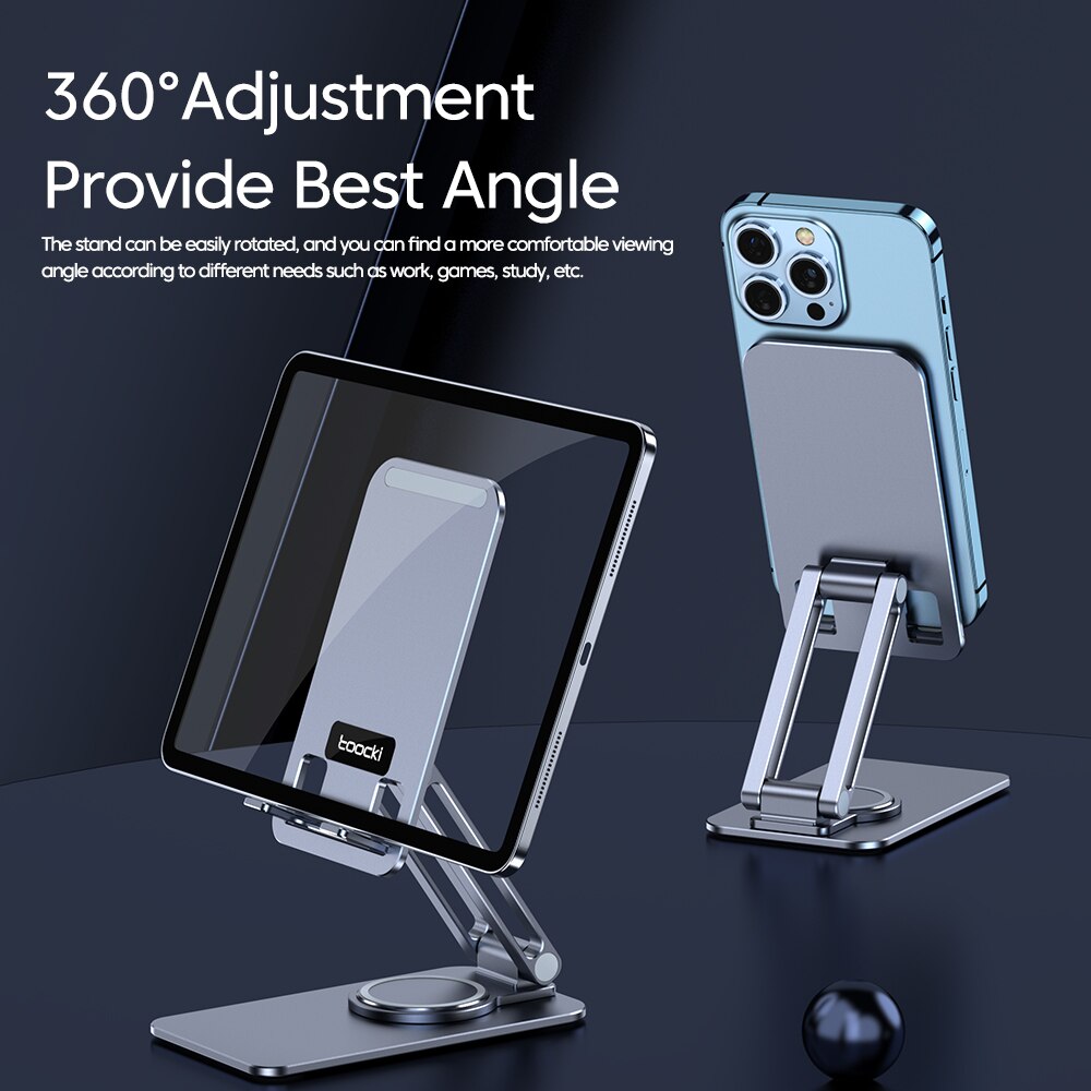 Universal Easy Fold Rotating Smartphone Holder