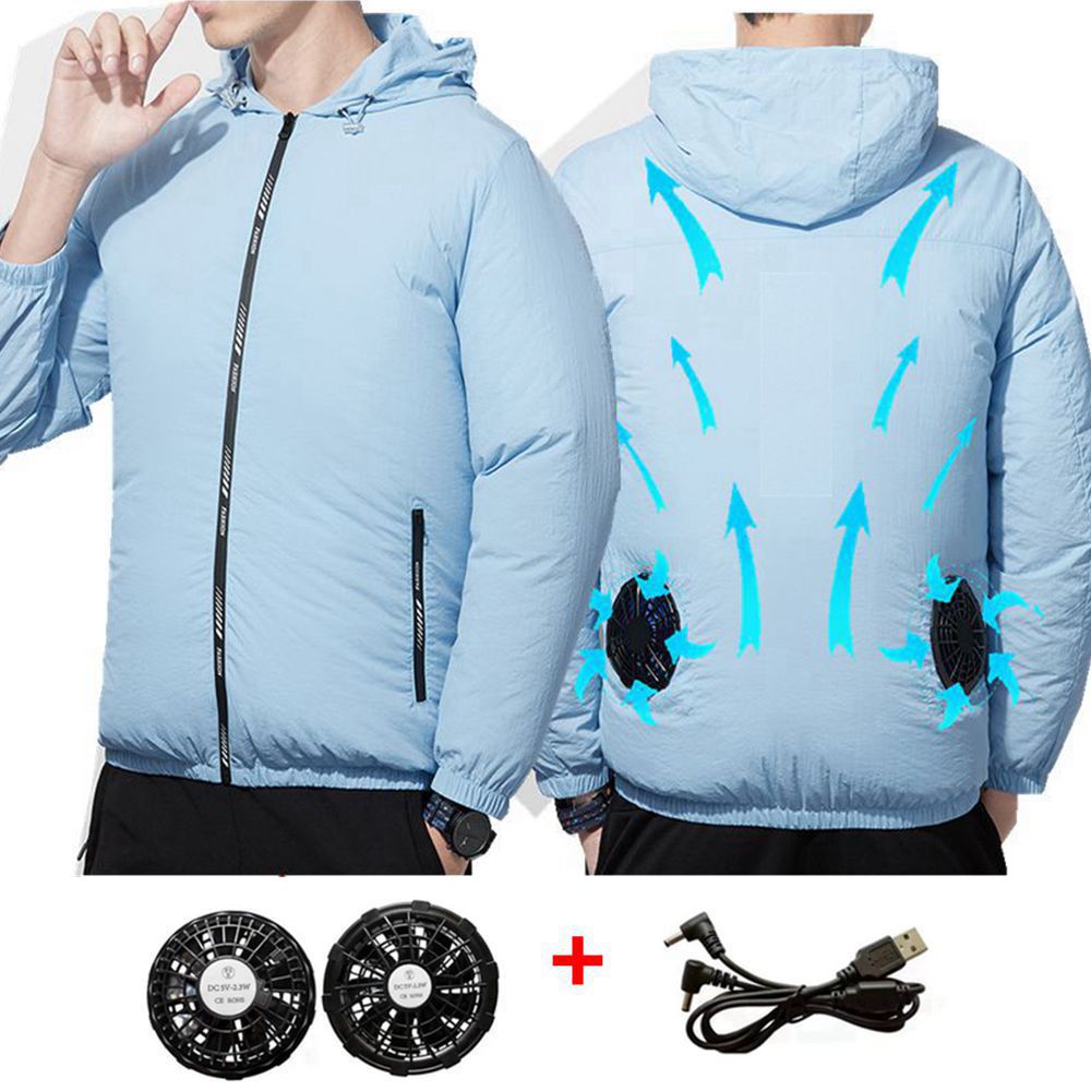 Outdoor Summer Cooling Fan Jacket