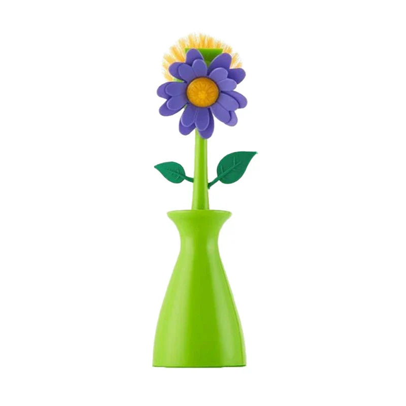 Flower Vase Creative Cleaning Brush