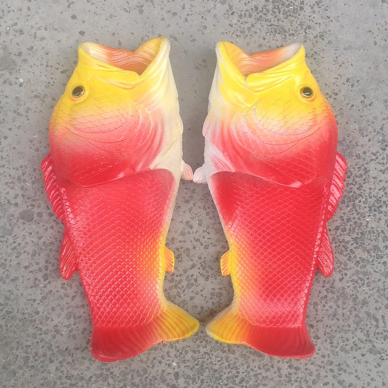 Realistic Unisex Fish Slippers